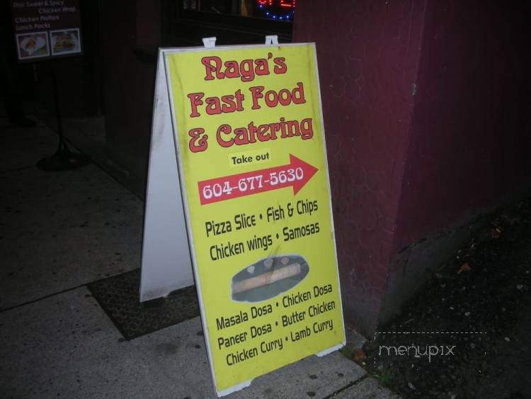 Naga's Fast Food - Vancouver, BC menu_pic