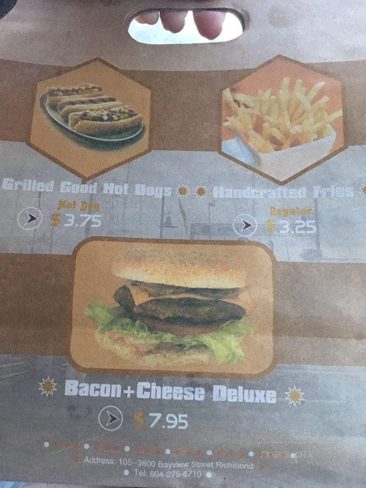 The Village Burgery - Richmond, BC menu_pic