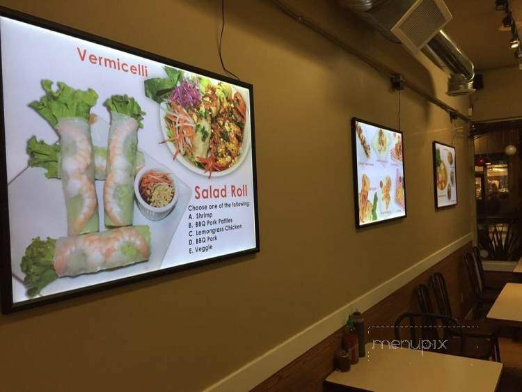 Xyclo Vietnamese Cusine - Richmond, BC menu_pic