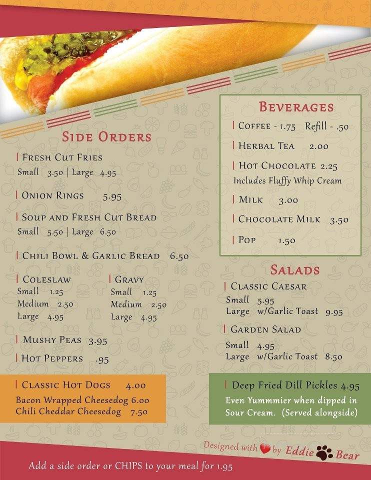Fish n' Chix - Powell River, BC menu_pic