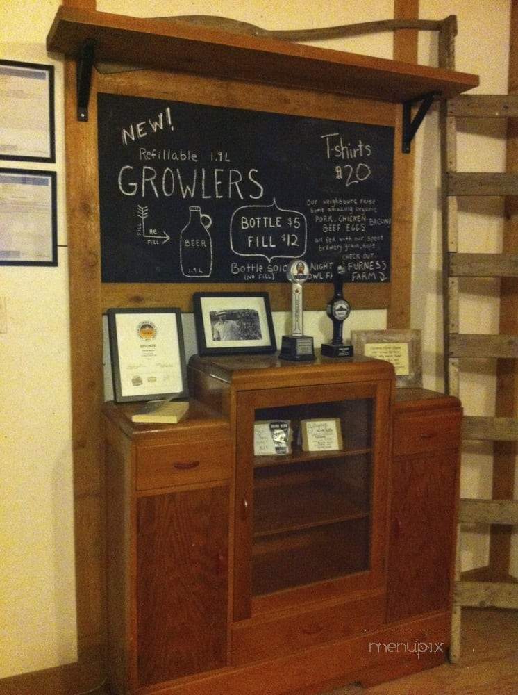 Gulf Islands Brewing - Salt Spring Island, BC menu_pic