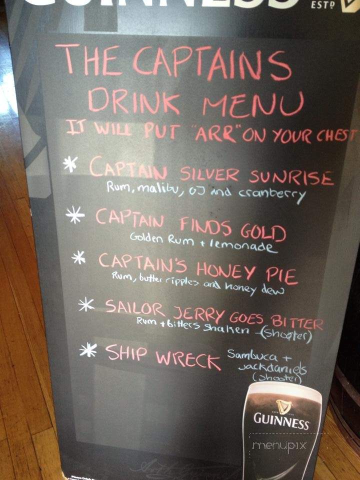 Fox And Hounds - Ladysmith, BC menu_pic