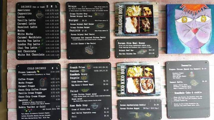 Felice Cafe - Nanaimo, BC menu_pic