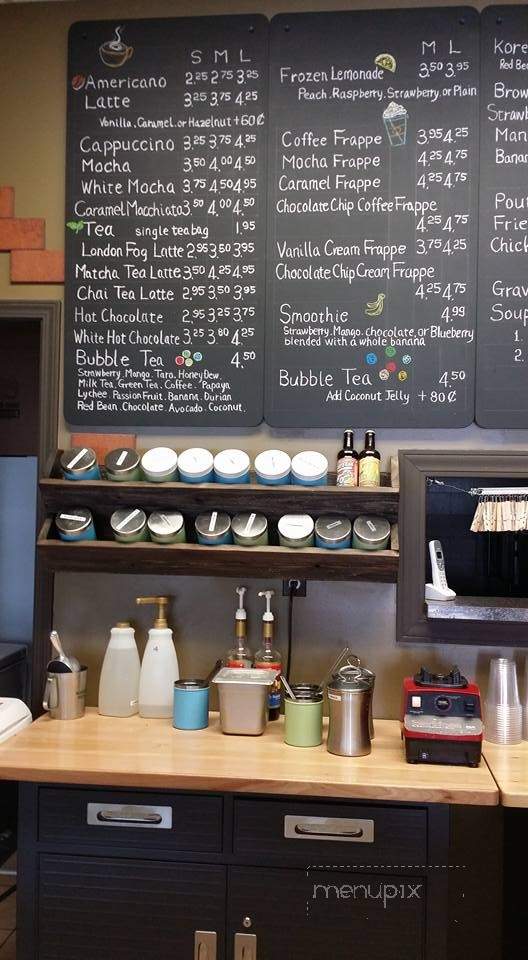 Felice Cafe - Nanaimo, BC menu_pic