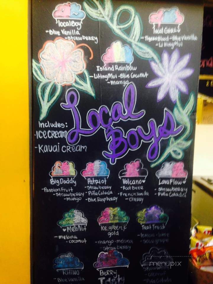 Ice Ice Baby - Savannah, TX menu_pic