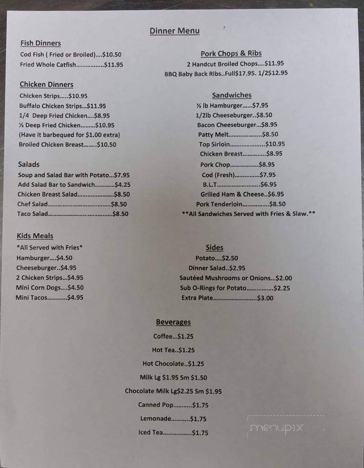 River's Edge Inn - Dixon, IL menu_pic