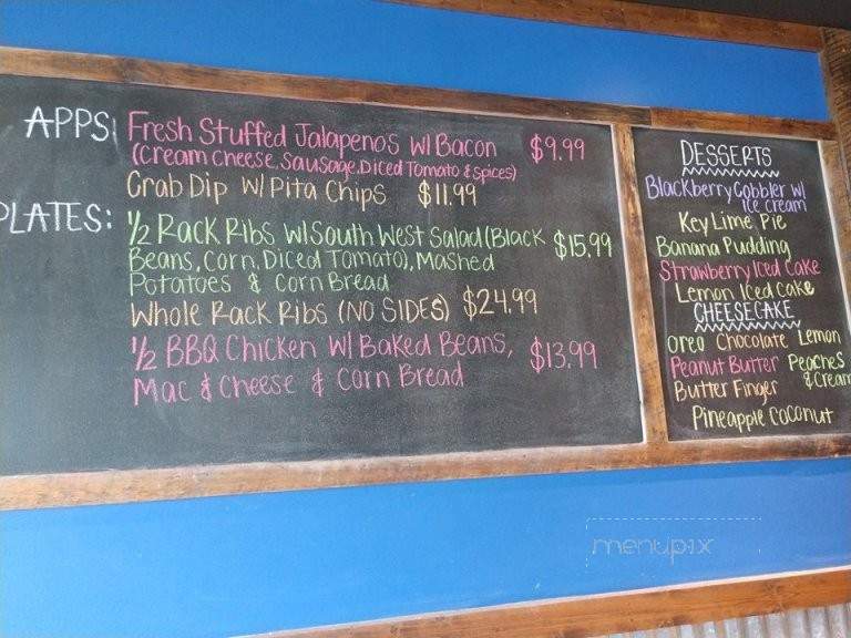Chillin & Grillin Shack - King William, VA menu_pic