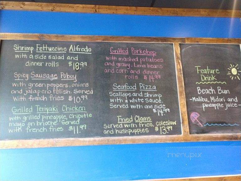 Chillin & Grillin Shack - King William, VA menu_pic