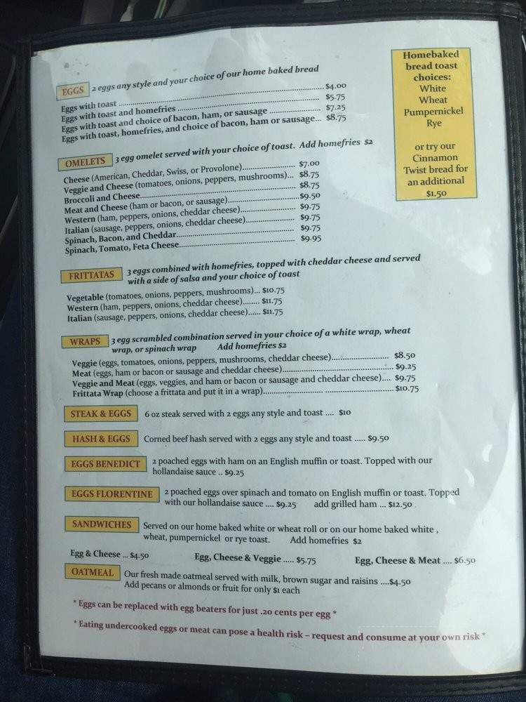 Chit Chat Cafe' - Victor, NY menu_pic