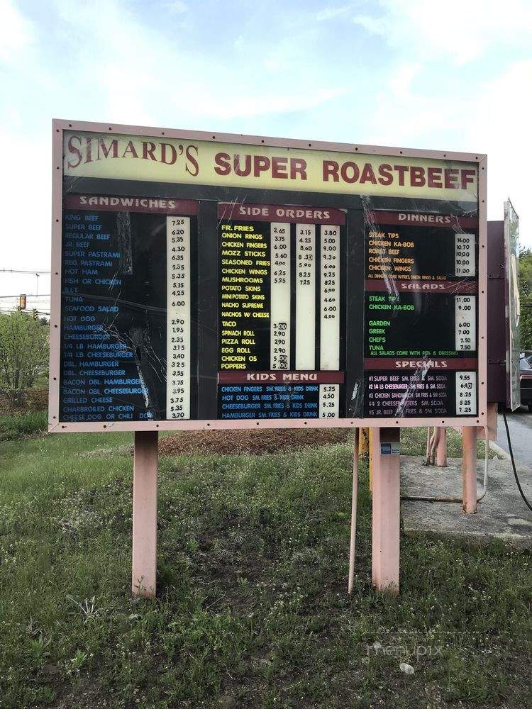 /2112388/Simards-Super-Roast-Beef-Wilmington-MA - Wilmington, MA