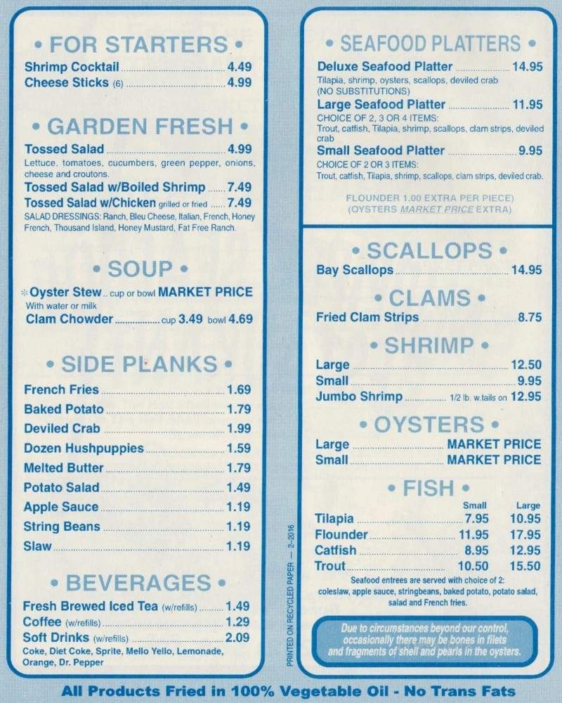 /3310677/Sandpiper-Seafood-House-La-Grange-NC - La Grange, NC