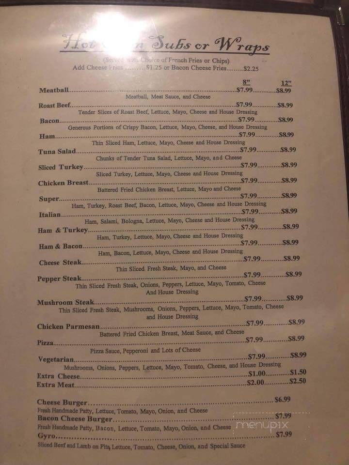 King's Famous Pizza - Dillon, SC menu_pic