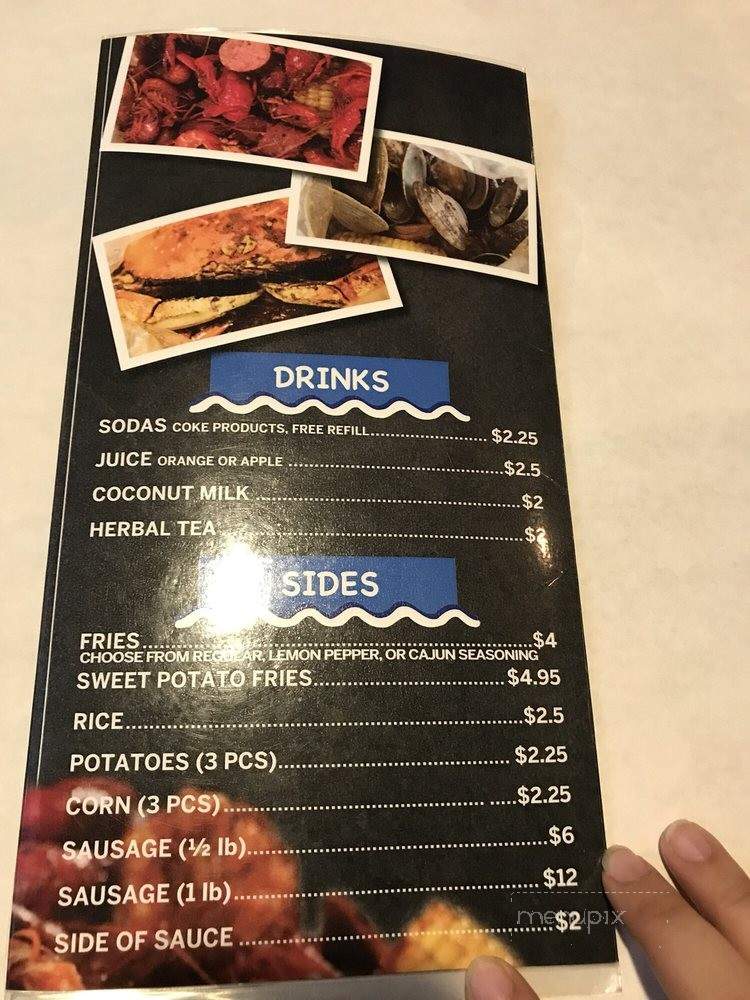 Seafood Shake - Cleveland, OH menu_pic