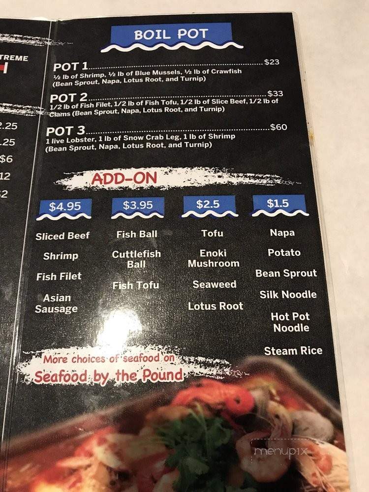 Seafood Shake - Cleveland, OH menu_pic