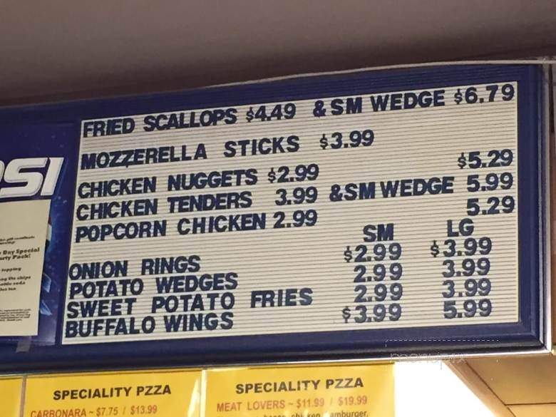 Bob's Place - Casco, ME menu_pic