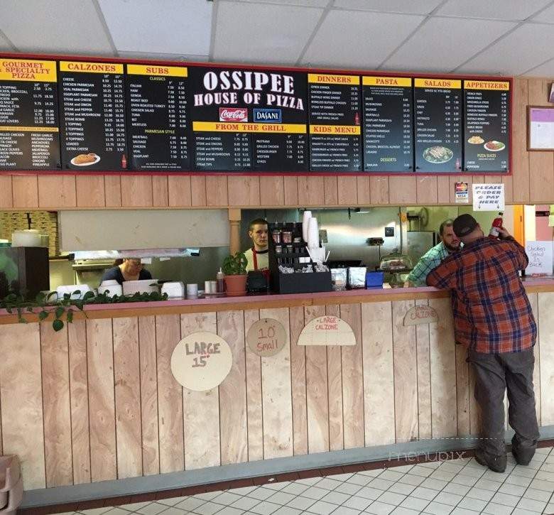 Ossipee House Of Pizza - Ossipee, NH menu_pic