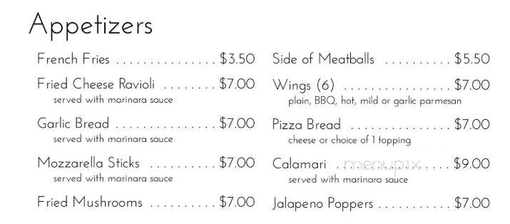 Uncle Mikey's Brick Oven Pizza - Murrells Inlet, SC menu_pic
