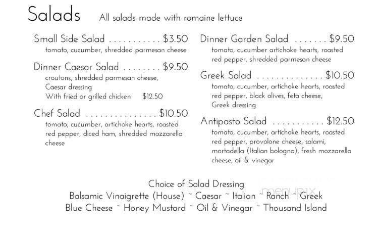 Uncle Mikey's Brick Oven Pizza - Murrells Inlet, SC menu_pic