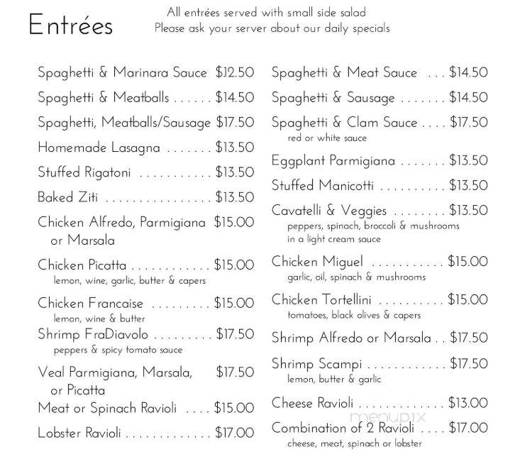 Uncle Mikey's Brick Oven Pizza - Murrells Inlet, SC menu_pic