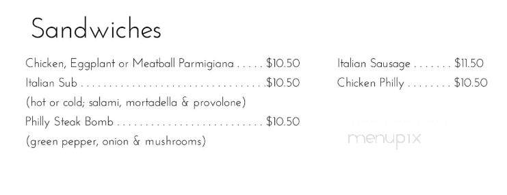 Uncle Mikey's Brick Oven Pizza - Murrells Inlet, SC menu_pic