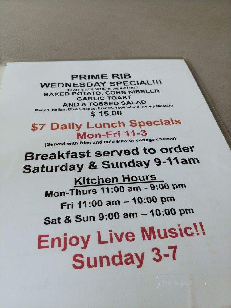 Skipper's River Cafe - New Richmond, OH menu_pic