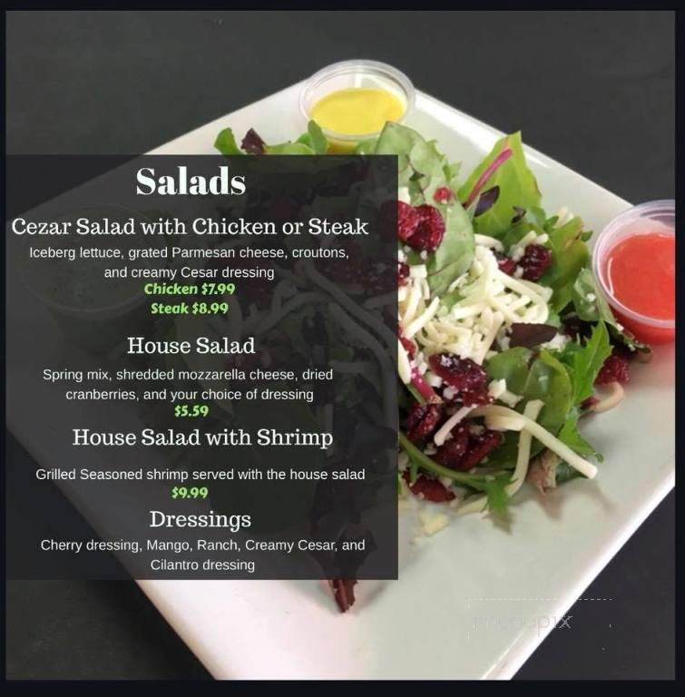 Havana Cafe - London, KY menu_pic