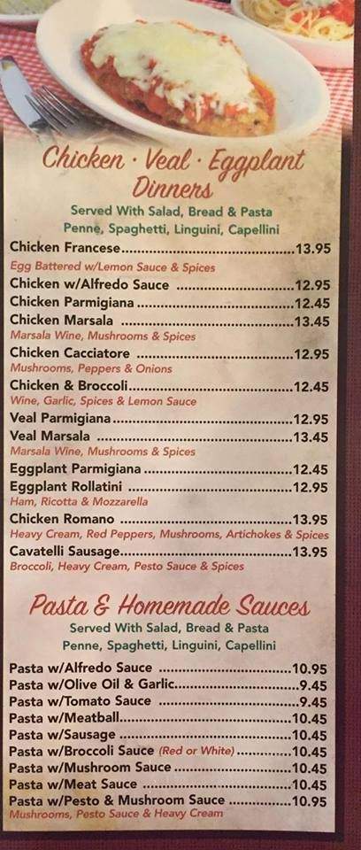 Hometown Pizza II - Harwinton, CT menu_pic
