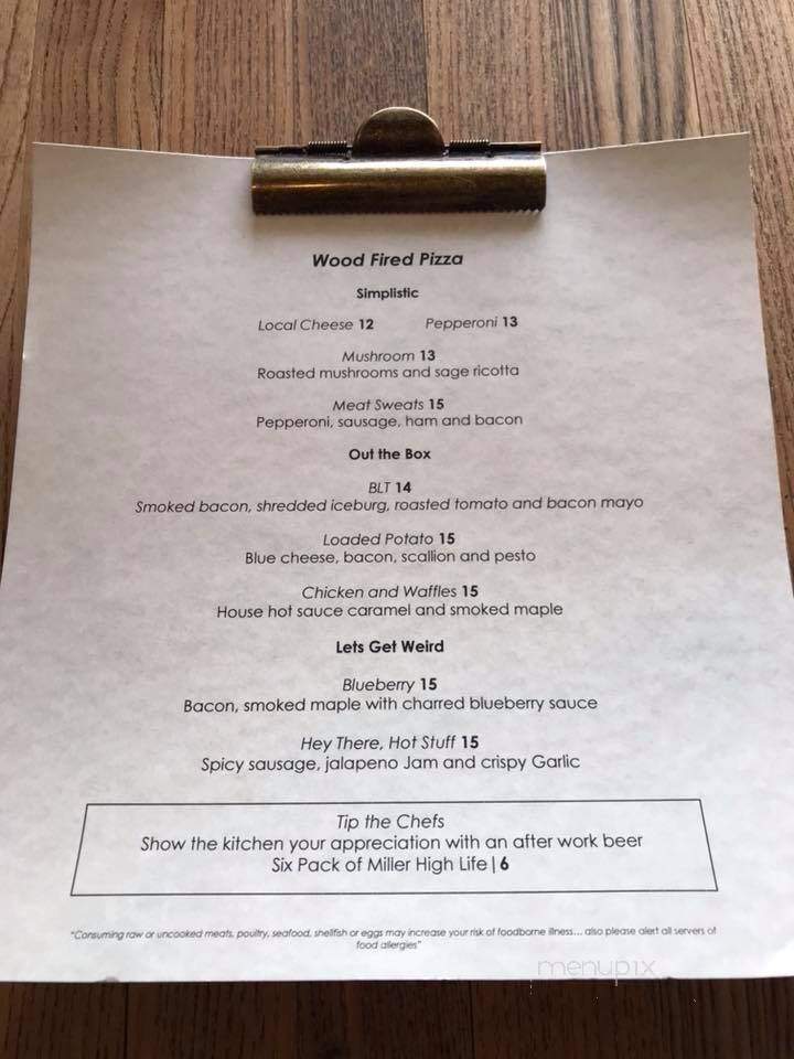 The Burg - Pittsburg, NH menu_pic