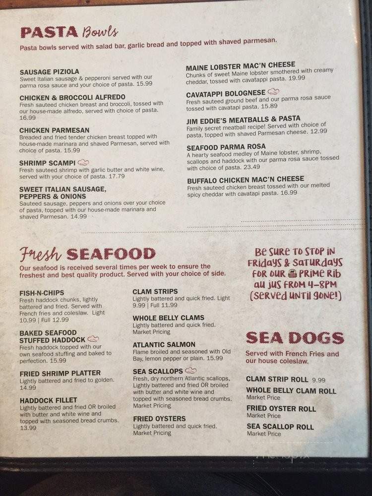 Jimeddies - Keene, NH menu_pic