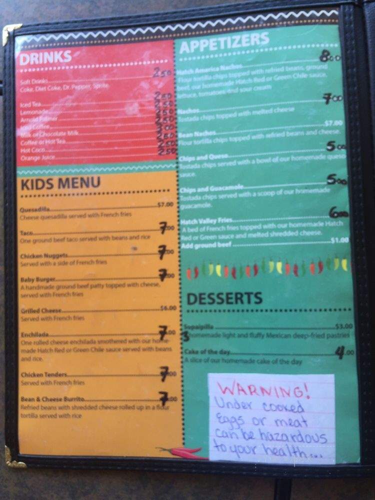 Pepper Pot - Hatch, NM menu_pic