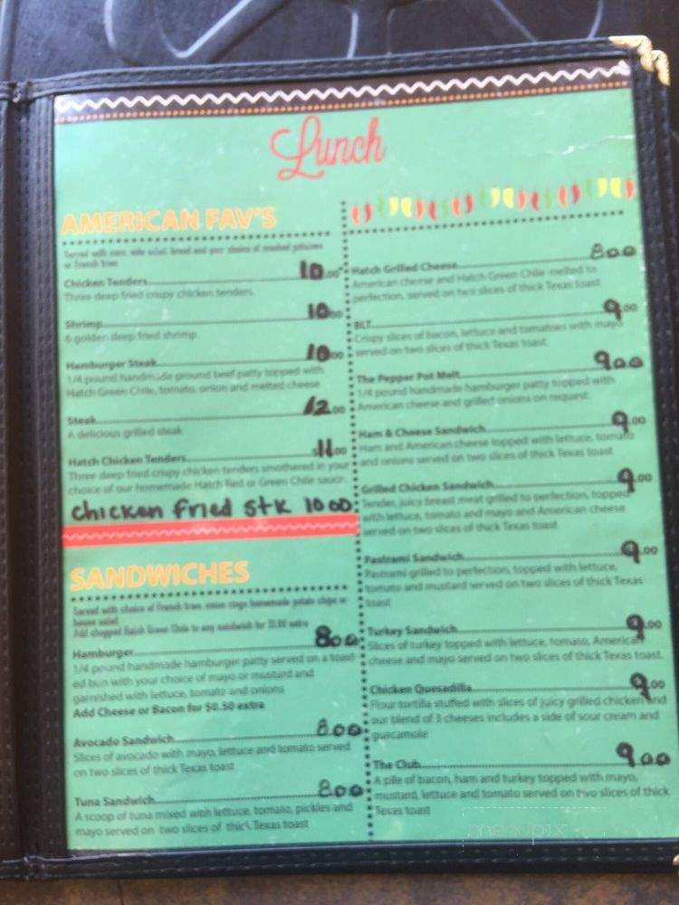 Pepper Pot - Hatch, NM menu_pic