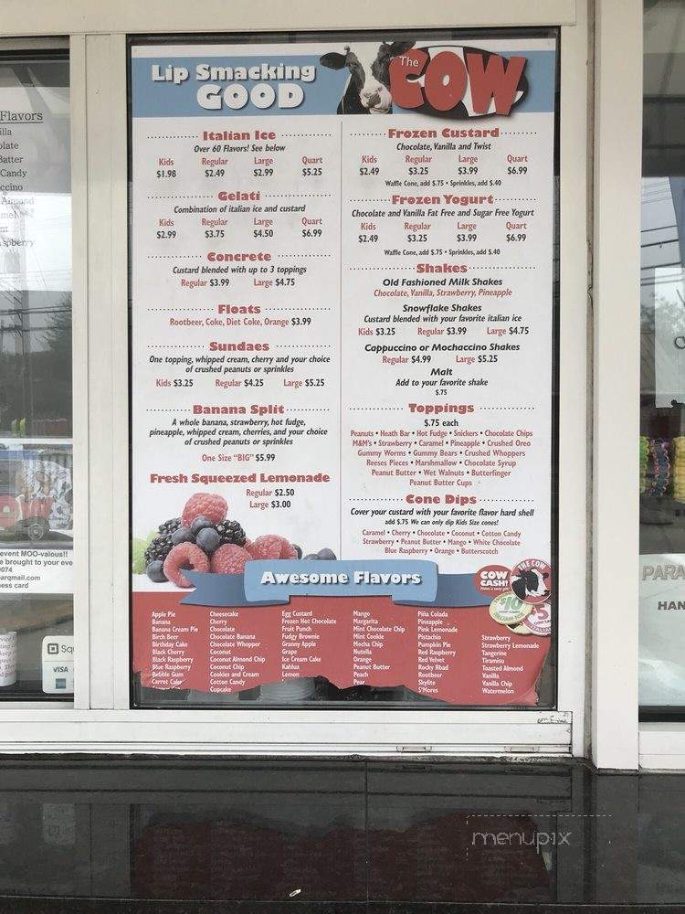 /324939/Cow-Menu-Reisterstown-MD - Reisterstown, MD