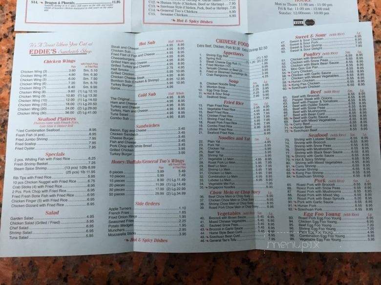 Eddie Leonard's Carry Out - Temple Hills, MD menu_pic
