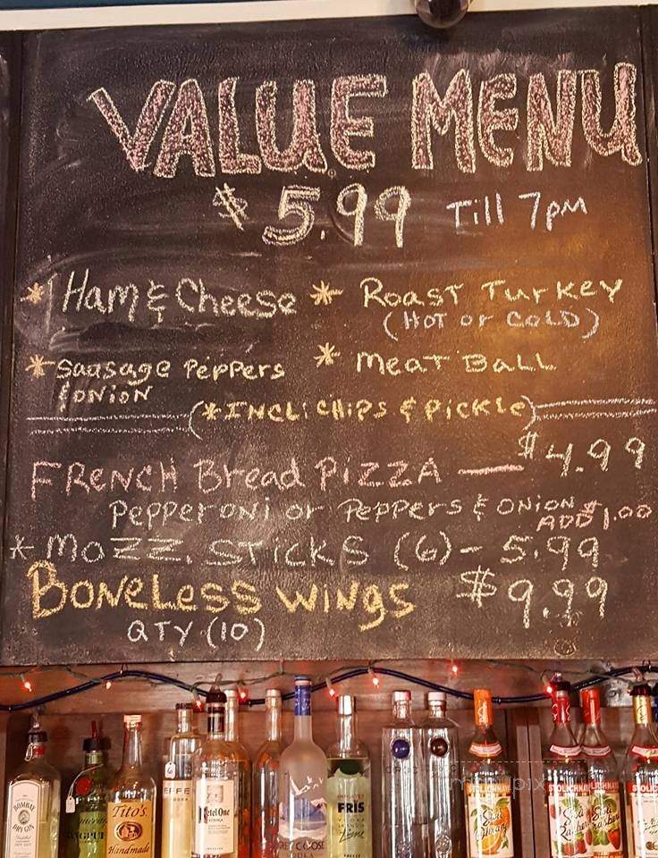 Coconut Grove Dockside Clam Bar - National Park, NJ menu_pic