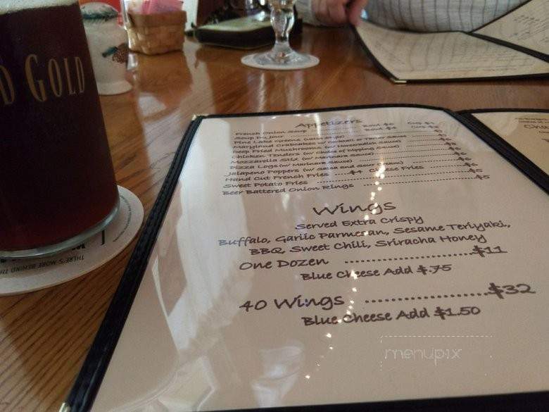 Pine Lake Lodge - Caroga Lake, NY menu_pic