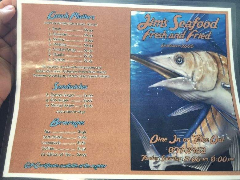 /3309421/Jims-Seafood-Fresh-and-Fried-Dunn-NC - Dunn, NC
