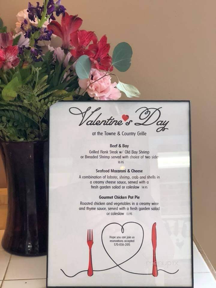 Towne & Country Grille - Tunkhannock, PA menu_pic
