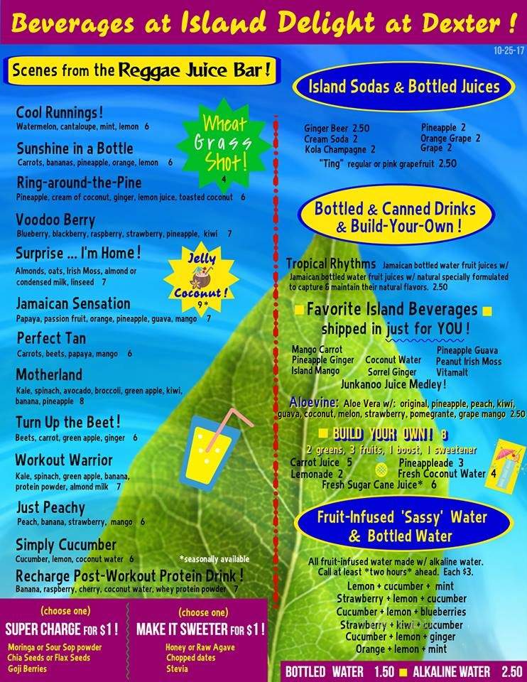 Island Delight Caribbean - Montgomery, AL menu_pic