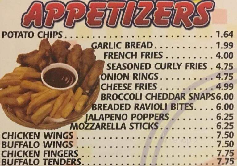 Metro Pizza & Sandwiches - New Bedford, MA menu_pic