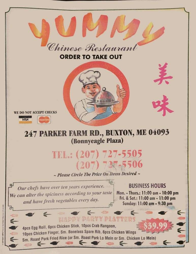 /1901626/Yummy-Chinese-Restaurant-Buxton-ME - Buxton, ME