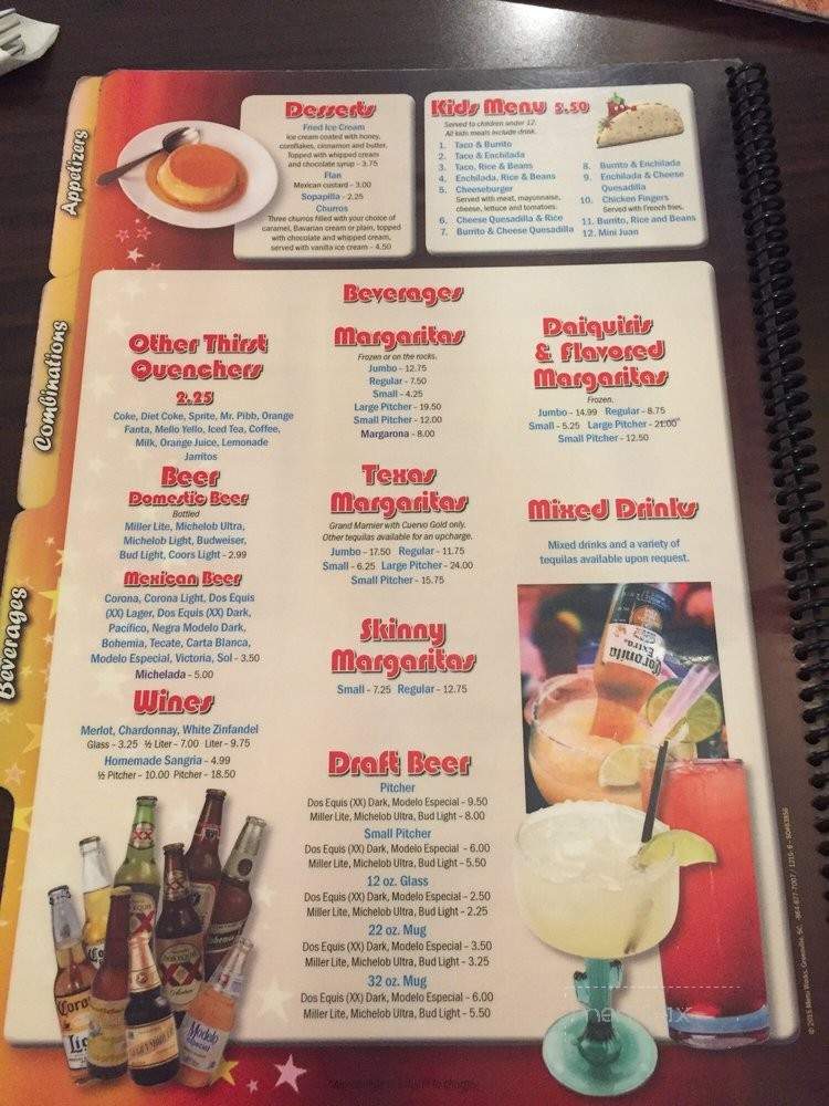 Fiesta Time Amigos - Louisville, KY menu_pic