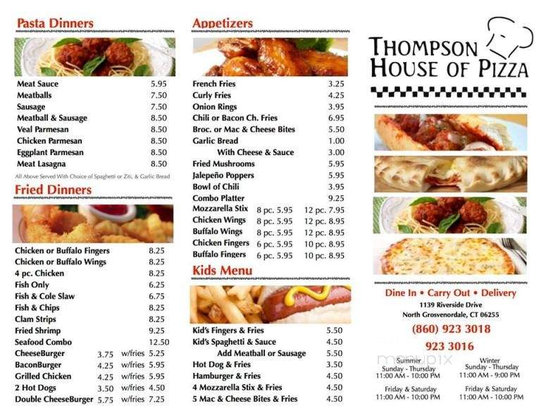 /5707907/Thompson-House-Of-Pizza-North-Grosvenordale-CT - North Grosvenordale, CT