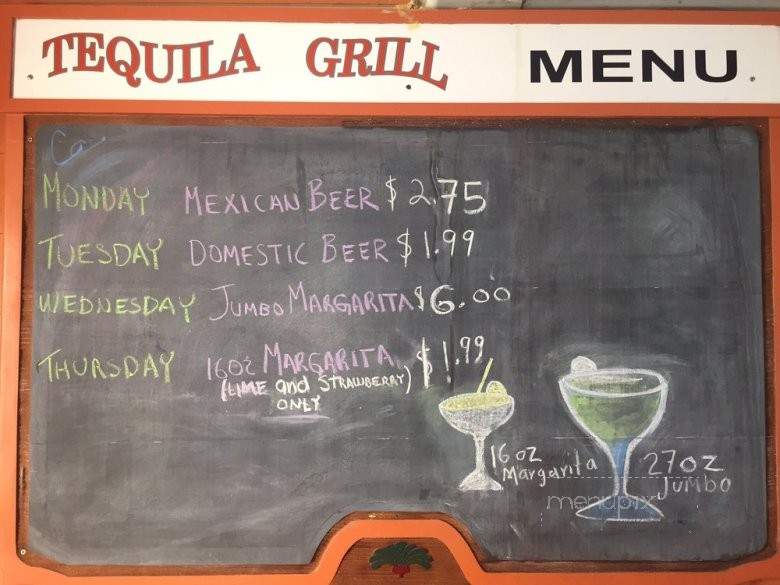 Tequila Grill - Kalona, IA menu_pic