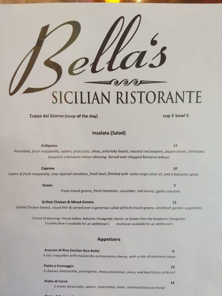 La Mia Bella Silica - Geneva, NY menu_pic