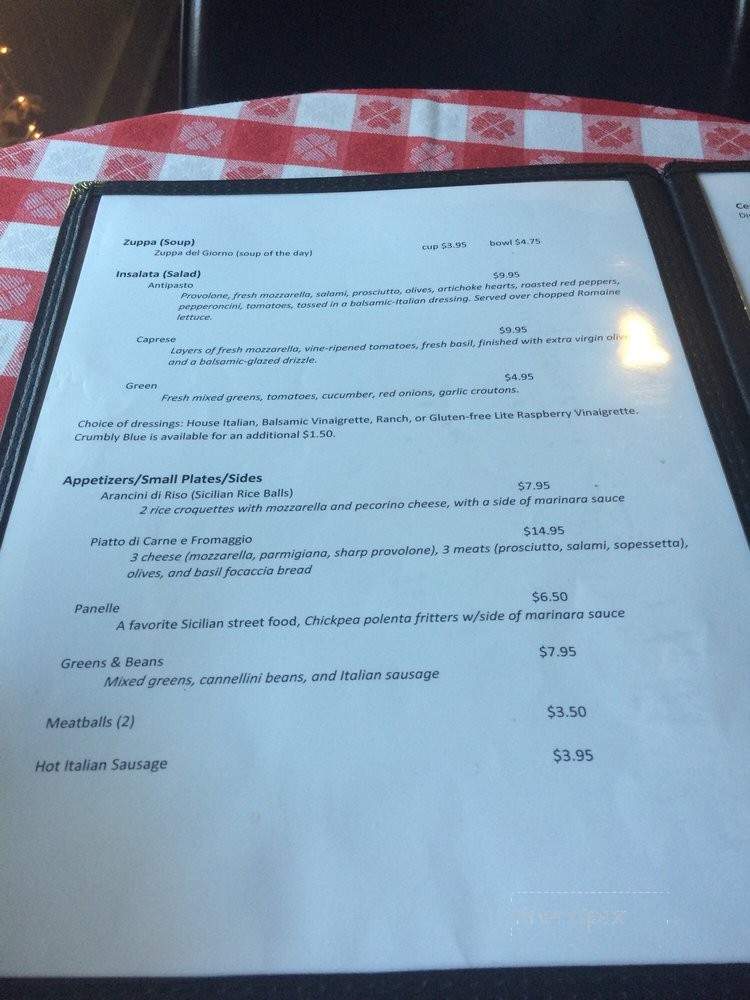 La Mia Bella Silica - Geneva, NY menu_pic