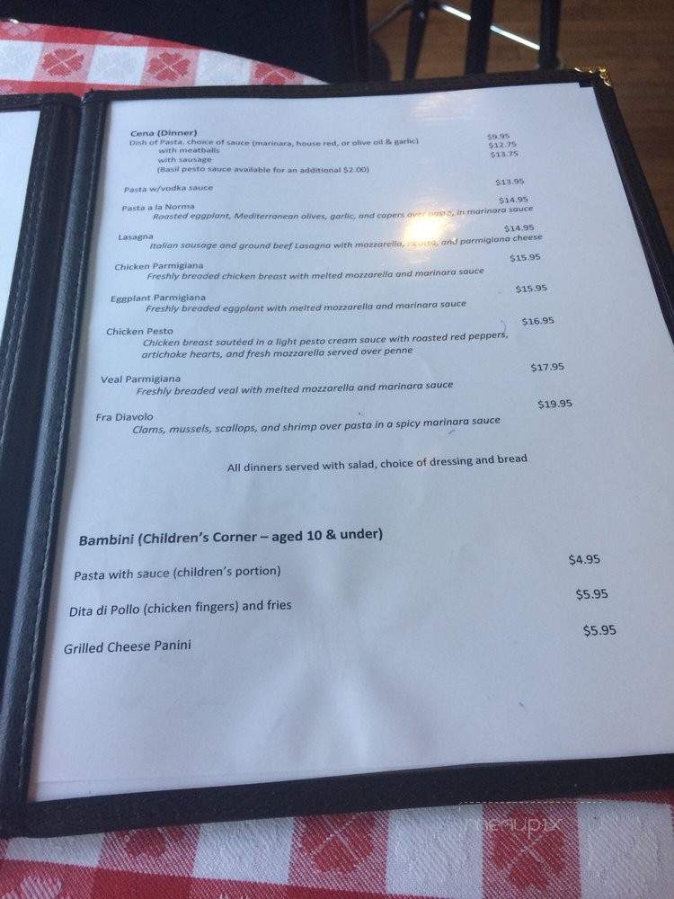 La Mia Bella Silica - Geneva, NY menu_pic