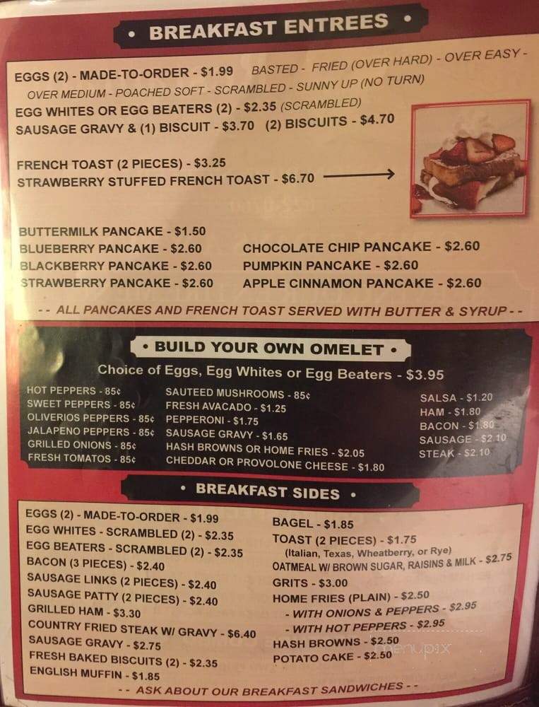 F.O.P. Mountaineer Lodge # 78 - Clarksburg, WV menu_pic