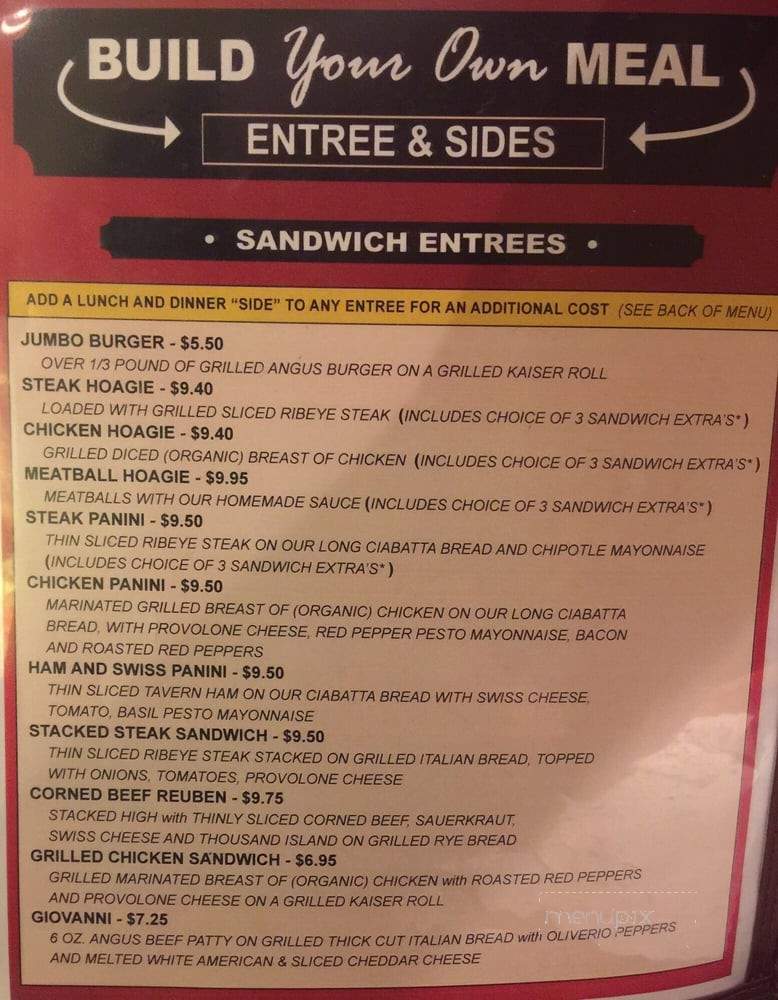 F.O.P. Mountaineer Lodge # 78 - Clarksburg, WV menu_pic