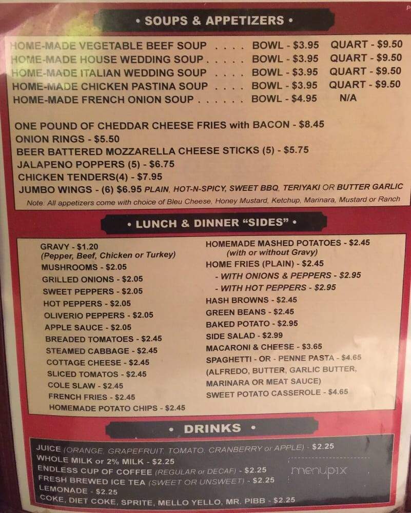 F.O.P. Mountaineer Lodge # 78 - Clarksburg, WV menu_pic