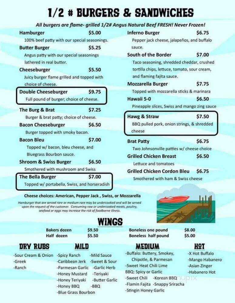Chadder Box - Two Rivers, WI menu_pic